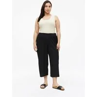 s.Oliver Culotte Hose Strukturierte Culotte mit Elastikbund