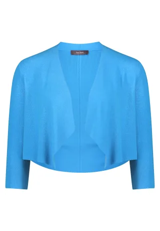 Vera Mont - Strickbolero perfect blue - Gr. - XXL