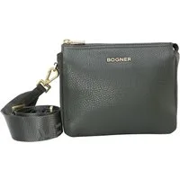 BOGNER Schultertasche Gulia Shoulderbag, aus echtem Rindsleder