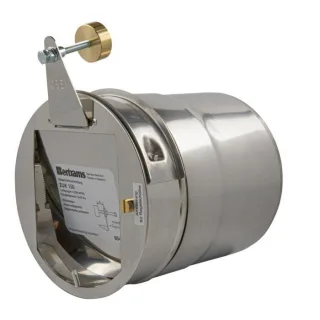 Bertrams Zugbegrenzer 16ZEX-VA130 d= 150mm, mit Übergangsstück, Ø 130 mm