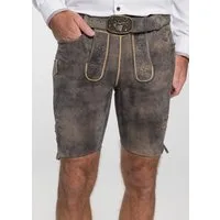 Spieth & Wensky Lederhose Gottlieb mit Stickerei