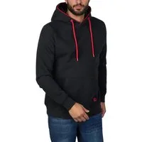 riverso Kapuzenpullover Herren Hoodie RIVSandro Regular Fit Longsleeve Sweatshirt mit Cross-Over-Kragen und Kängurutasche