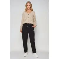 Kendindza Collection Thermohose Damen Winter Cordhose gefüttert warm Innenfleece Winterhose stretch Gummibund Winterhose elagant Schlupfhose