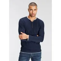 AJC Longsleeve Langarm, schmal geschnitten, Rundhalsausschnitt