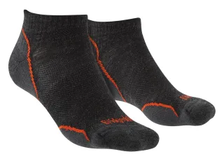 Bridgedale - Herren Wandern Merino Low Socken - Anthrazit / Orange