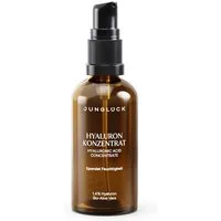 JUNGLÜCK Gesichtsserum Hyaluron Konzentrat - Well Aging mit Bio Aloe Vera, 1-tlg., Spendet intensiv und lang anhaltend Feuchtigkeit