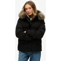 Superdry Steppjacke EVEREST 5 BAFFLE PUFFER JKT Kunstfaser, relaxed fit