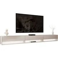 Lookway Lowboard CALANTE 270 cm RTV Hängeschrank mit LED-Beleuchtung