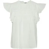 Vero Moda Funktionsbluse VMTRINE (1-tlg) Drapiert/gerafft