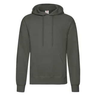 Fruit of the Loom Adult Unisex Classic Sweatshirt mit Kapuze (Light Graphite)