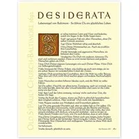 Posterlounge Wandbild Desiderata III, Dirk H. Wendt, erhältlich als Poster, Leinwandbild, Wandsticker oder Acrylglasbild
