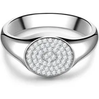 Glanzstücke München Siegelring GSM237 (1-tlg), aus Sterling Silber