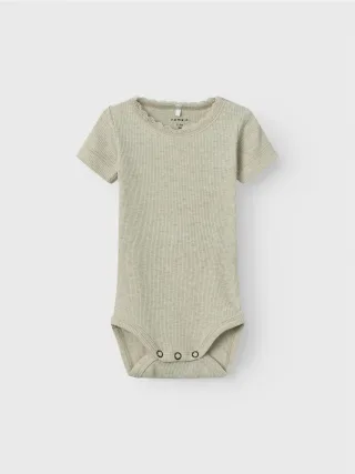 NAME IT - NBFKAB SS BODY NOOS peyote melange - Gr. - 86