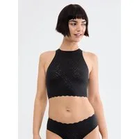 sloggi Crop-Top ZERO Feel Bliss nahtlos mit Spitzenoptik
