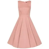Hearts & Roses London A-Linien-Kleid Elodie Polka Dot Swing Dress Rockabella Vintage Retro