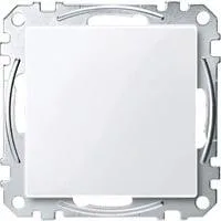 KNX-Tastsensor Professional T mit Temperatursensor und berührungsloser Bedienung weiß (glänzend), Retail