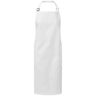 Premier Unisex Erwachsene Bio Fairtrade Certified Vollschürze (Weiß)