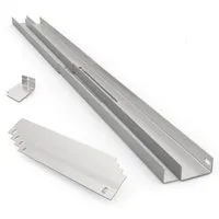 Kleines Kraftwerk Solarmodul-Halterung, (Wand 2 Module, 2-tlg., Einfache & schnelle Installation)