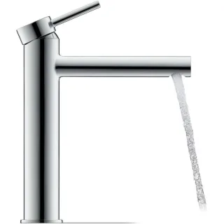 Duravit L Circle Waschtischarmatur CE1030002010 ohne Zugstangen-Ablaufgarnitur, Ausladung 160mm, chrom Hochglanz