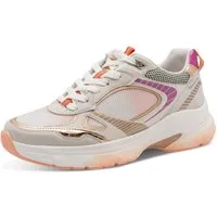 Tamaris Plateausneaker, Freizeitschuh, Halbschuh, Schnürschuh in farbenfrohen Design