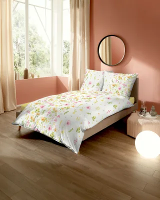 Kaeppel Bettwäsche "Bijoux" 2 Stk. Mit Blumen