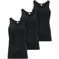 Ladeheid Unterhemd Tanktop Herren Baumwolle Set 3 Stück LA40-258 (Set, 3er-Pack)
