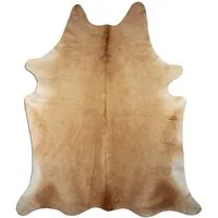 Livorio Fellteppich - beige, Kuhfell, Premium Kuhfell Teppich,Rinderfell,Echtfell