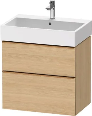 Duravit D-Neo Waschtischunterbau wandhängend Natur Eiche Matt 684x442x625 mm - DE4372004300000 DE4372004300000
