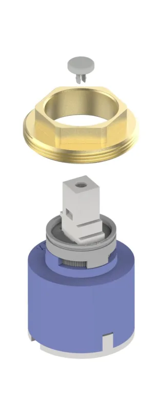 Keuco Mischwasserkartusche kpl. Ersatzteil ARM f. 53002 /53004 /53009 /53010 /53014, 50100000750 50100000750