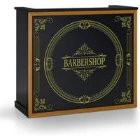 Barberpub Empfangstheke BarberPub Empfangstheke mit 2 Schubladen, Rezeptionstisch R9773