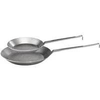 GSW Pfannen-Set, Eisen (Set, 2-tlg., 1x Bratpfanne Ø 28 cm, 1x Bratpfanne Ø 20 cm), Induktion