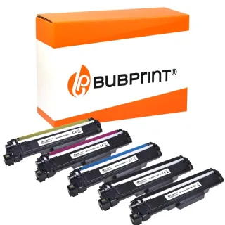 5x Kompatibel für Brother TN-247 TN-243 MFC-L3750CDW MFC-L3770CDW HL-L3210CW HL-L3230CDW MFC-L3710CW DCP-L3550CDW TN-247BK TN-243CMYK Multipack