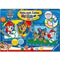 Ravensburger Malen nach Zahlen Junior, PAW Patrol, Made in Europe