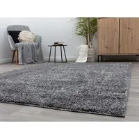 Steffensmeier Hochflor-Teppich Vaasa, Rechteckig, Shaggy, Langflor, Kunstfell