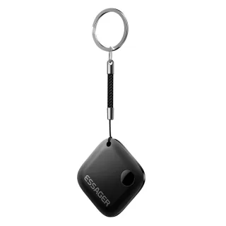 ESSAGER WWQ Tag Smart Tracker Finder Key Finder Item Locator for Keys Pets Luggage with Find My App 365 Days Battery Lif