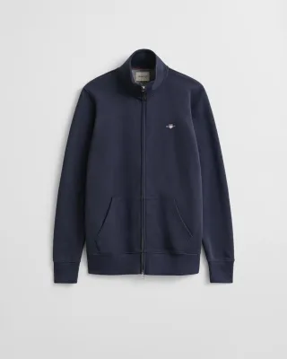 GANT - Shield Sweatjacke evening blue - Gr. - XXL