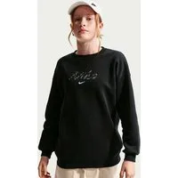 Nike Sportswear Sweatshirt G NSW STDIO FLC OVRSZD CRW AOP mit Rundhalsausschnitt, aus angerauter Sweatware