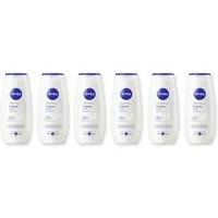 Nivea Duschcreme Creme Soft & Mandelöl Pflegedusche 6 x 250ml, 6-tlg., mit Vitamin C und E, wertvollen Ölen und Mandelöl