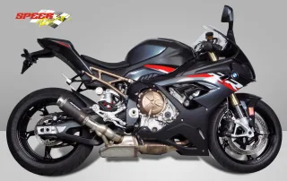 Sport Auspuff Bodis GPC-RS II Edelstahl BLACK für BMW S 1000 RR Bj.2019-2024 EURO-4 / EURO-5 +ABE