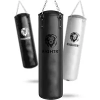 FIGHTR Boxsack gefüllt / ungefüllt 120cm für Boxen, Kickboxen, MMA & mehr
