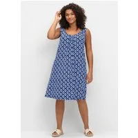 Sheego Strandkleid Strandkleid Ärmellos