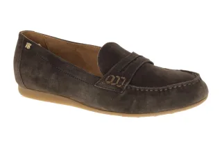 Paul Green Slipper Halbschuhe 1188-009 Mokassin braun mocca Echtleder Super Soft