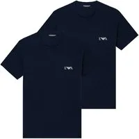 Emporio Armani Unterziehshirt 2er Pack T-Shirt (2-St., 2 Stück) mit Logo