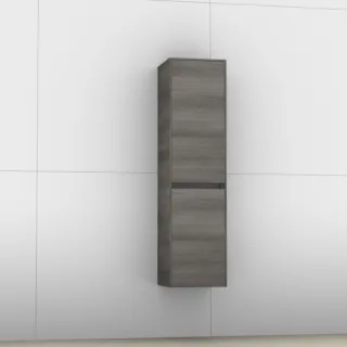 Artiqua 116 Midischrank, Graphit Struktur quer, 116-MTT-1-30-R-7070-401 116-MTT-1-30-R-7070-401