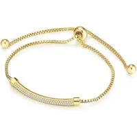Lulu & Jane Armband gelbgold, mit Zirkonia