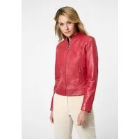 RICANO Lederjacke Ciara Hochwertiges Lamm-Nappa-Leder
