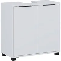 Vicco Waschbeckenunterschrank Alina, Weiß, 60 x 60 cm mit Türen (1-St)