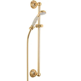KLUDI 1926 Brause-Set Wandstange 600 mm vergoldet 23 kt 2710345