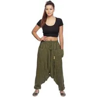 SIMANDRA Haremshose Singharaja Damen Freizeithose (1-tlg) Aladinhose Pluderhose Pumphose Yoga Goa Freizeit