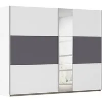 OTTO home Kleiderschrank Mehrzweckschrank Aktenschrank Möbel Mietswohnung TOPSELLER ASTANA (3 Ausstattungen BASIC/CLASSIC/PREMIUM (inkl. SOFT-CLOSE-FUNKTION) mit 3 Spiegelelementen, Metallgriffleisten alufarbig MADE IN GERMANY
